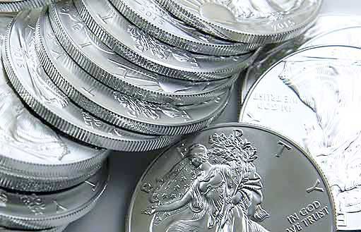 серебряные монеты Американский Орел