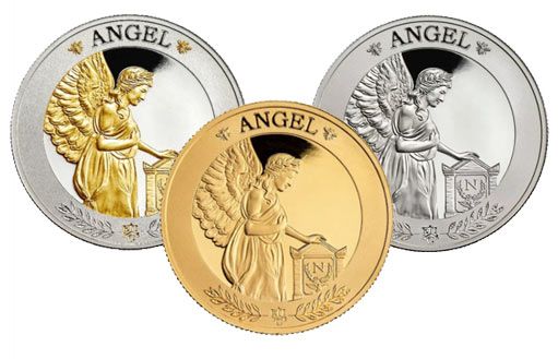 Наполеона Бонапарт на золотых и серебряных монетах Острова Святой Елены