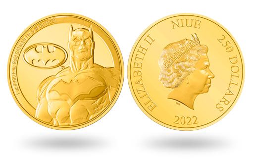 Ниуэ посвятили золотые монеты Бэтмену