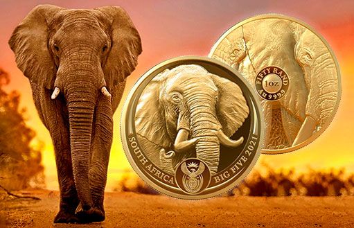 Новые золотые монеты ЮАР