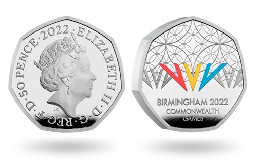 Великобритания посвятила серебряные монеты играм Содружеств