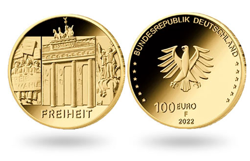 золотые монеты Германии