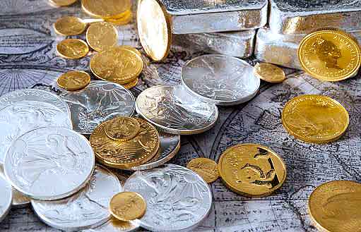 про мировой спрос на монеты из золота и серебра