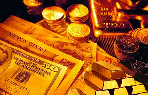 про золотые акции и цена золота в долларах США