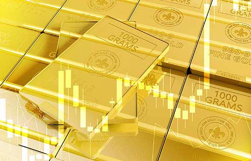 Золото упало на $15 долларов в начале нью-йоркской сессии в среду