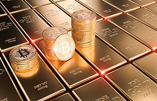 золото и криптовалюты