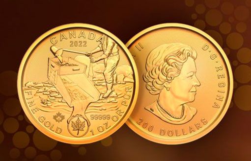Великобритания посвятила золотые монеты Золотой лихорадке