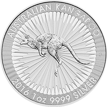 Серебряная монета Кенгуру