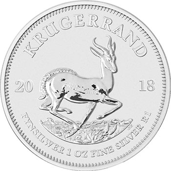 Серебряная монета Крюгерранд