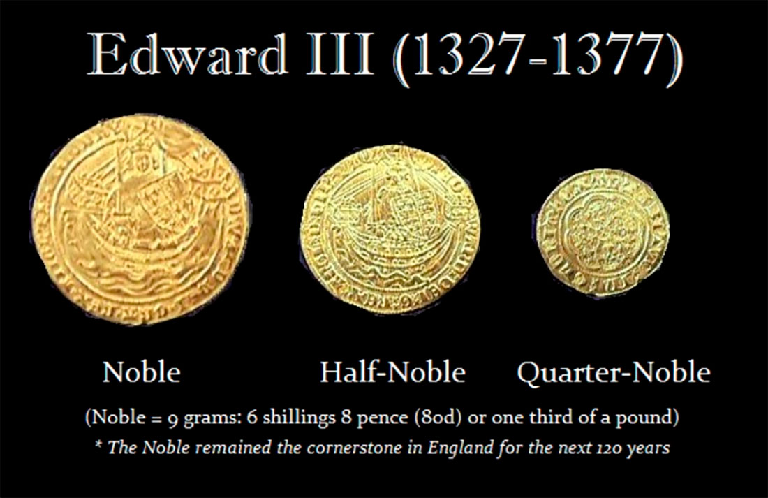Золотые Нобли Эдуарда III