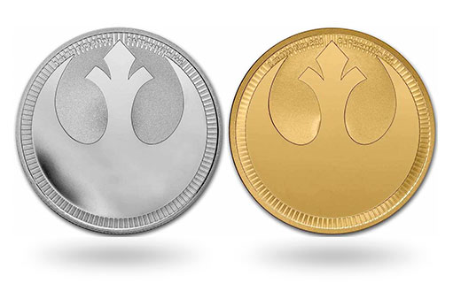 Звездные войны изображены на золотых инвестиционных монетах Монетного двора Новой Зеландии