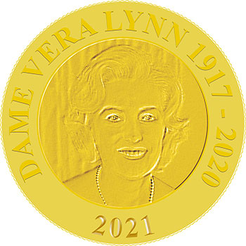 Монета Дама Вера Линн