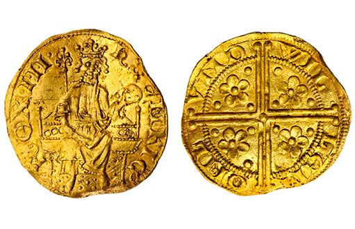 Поисковик-любитель обнаружил редкую средневековую монету из золота на ферме в Девоне