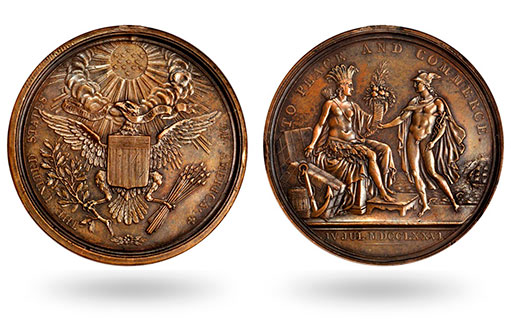Коллекционные монеты Франции в честь независимости США