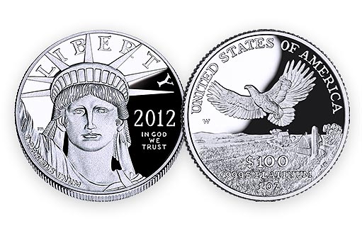 платиновая монета Американский Орел