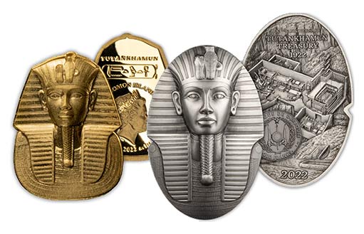 Джибути и Соломоновы острова анонсировали монеты в честь Тутанхамона