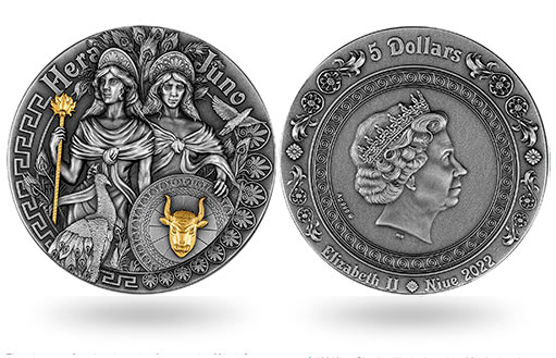 Ниуэ посвятили серебряные монеты богине плодородия
