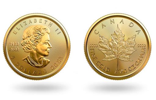 Новый золотой Кленовый лист Канады