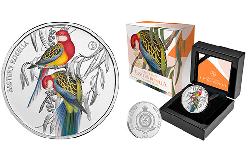 Ниуэ представили серебряные монеты с птицей