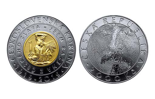 100-лет чешской национальной валюты