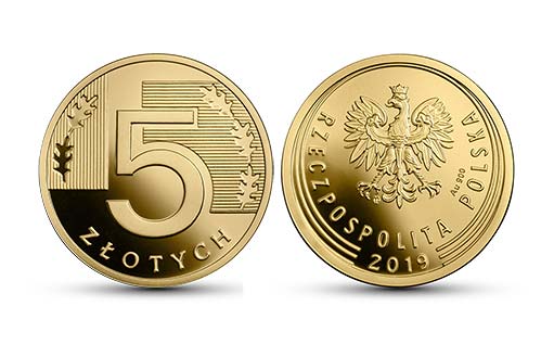 Польские золотые монеты «100 лет Злотому»