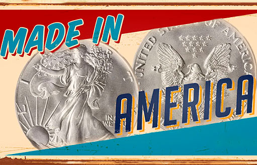 История серебряной инвестиционной монеты Американский Орел