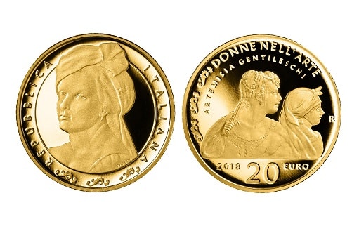 золотые монеты Артемизия Джентилески