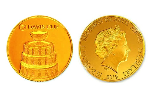 монеты к Кубку Дэвиса