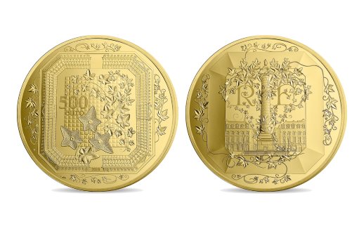Великолепие французского ювелирного дома Бушерон на золотых монетах