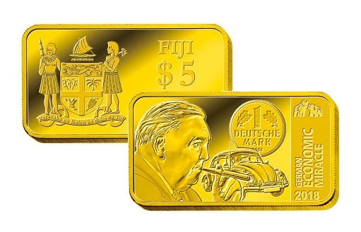  Золотые монеты, посвящены памяти великого ученого-экономиста Германии