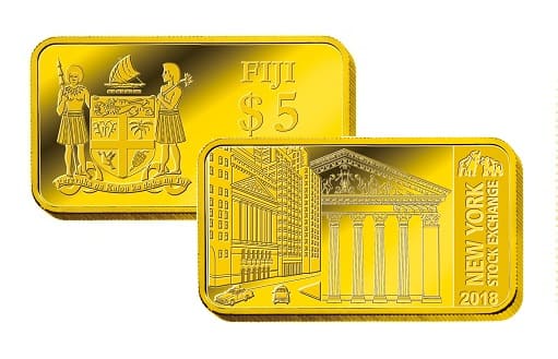  Золотая монета Фиджи биржа