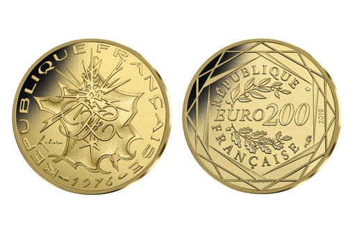 Франция посвятила золотую монету истории