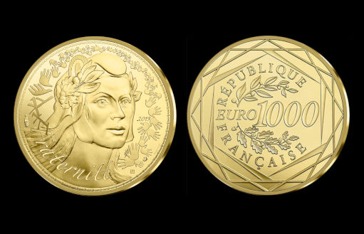 золотые монеты Франции «Братство»