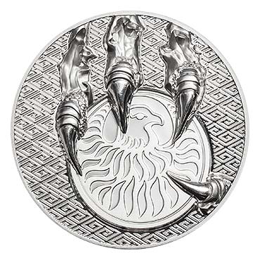 аверс серебряной монеты Величественный Орел