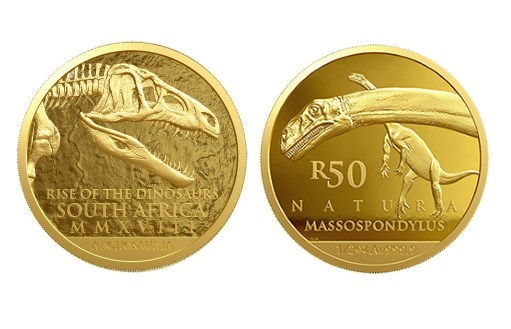 Золотые монеты Массоспондил ЮАР