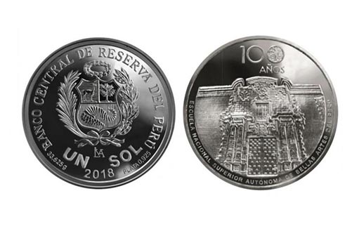 серебряные монеты Перу