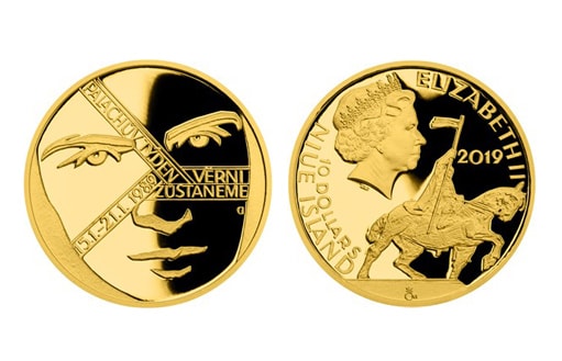 Памятная золотая монета «Дорога к свободе», Ниуэ