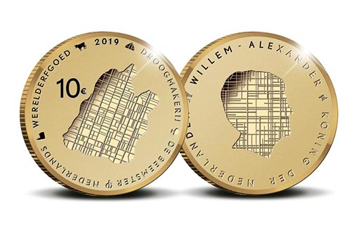 Ежегодная памятная золотая монета, посвященная объектам Всемирного наследия ЮНЕСКО в Нидерландах