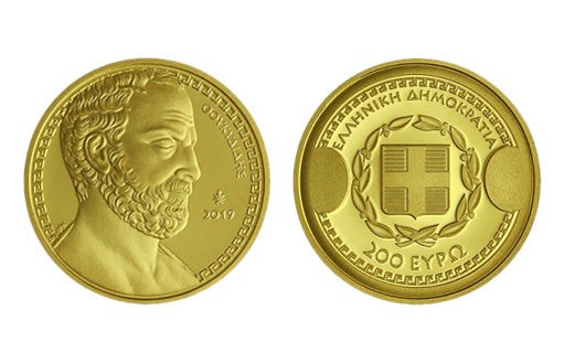 греческая золотая монета Фукидид поступила в продажу