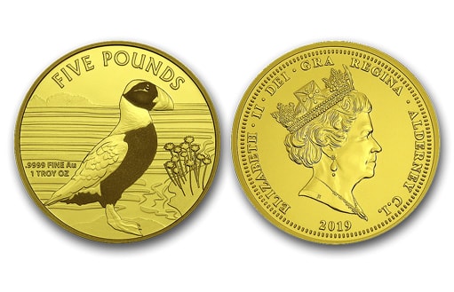 Памятная монета из золота, посвященная птице Тукан