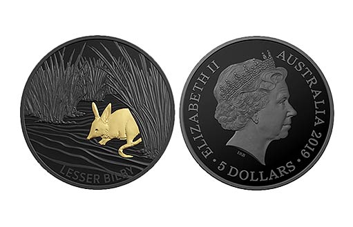 Австралийская коллекционная монета Яллара