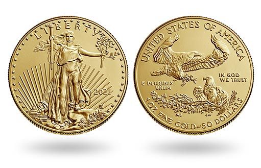 золотые монеты США Американский орел