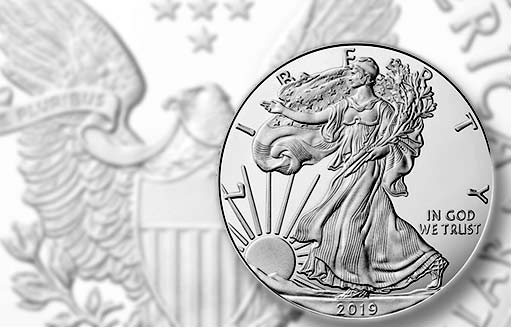Коллекционные серебряные монеты США в честь «Американского Орла»