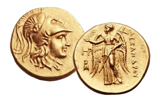статер Александра Македонского 336-323 гг. до н.э.