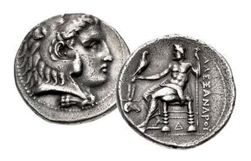 тетрадрахма Птолемея I Сотера 323-305 гг. до н.э.