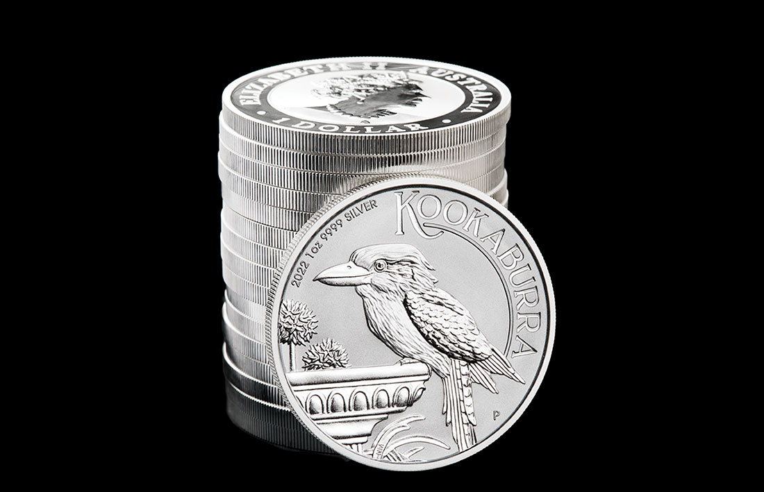 Серебряные инвестиционные монеты Австралийская Кукабарра