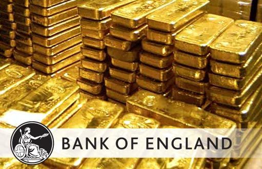 золотые запасы Банка Англии увеличились в 2020 на 240 тонн