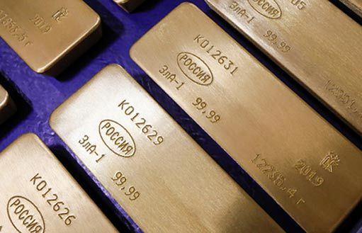 банки России вывозят золото за границу