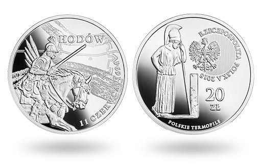битве при Венгруве посвящены серебряные монеты Польши