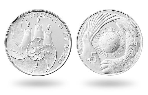 в честь международного дня биологического разнообразия Сан-Марино выпустил серебряные монеты